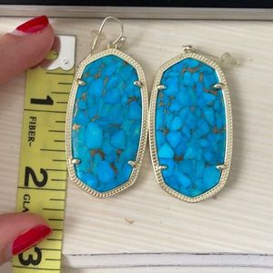 Kendra Scott Elle Gold Drop Earrings